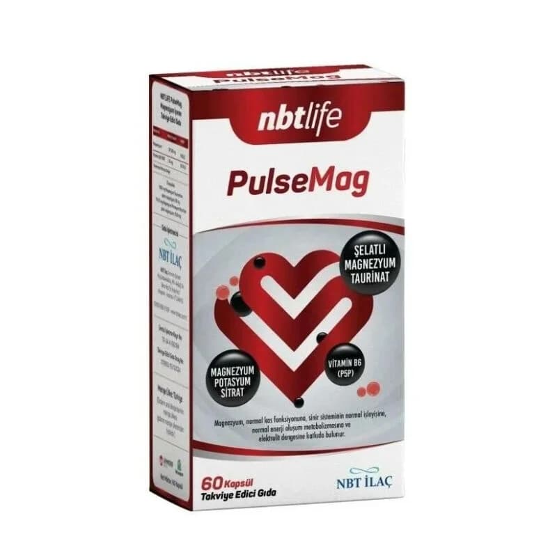 Nbtlife PulseMag Magnesiumpräparat - 60 Kapseln
