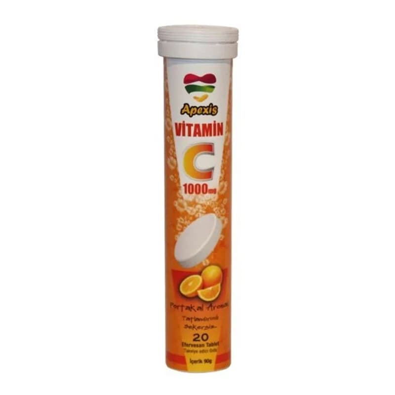 Apexis Vitamin C 1000 mg Brausetabletten - 20 Stück