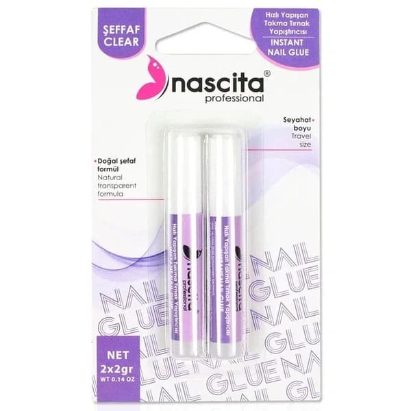 Nascita Klarer Nagelkleber für langanhaltende falsche Nägel