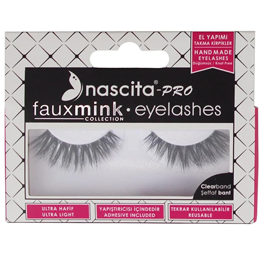 Nascita Pro Fauxmink 088 Wimpern mit Kleber