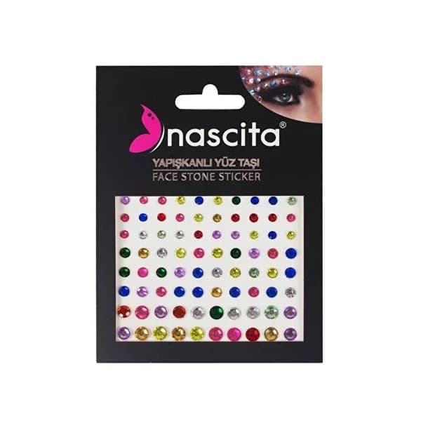 Nascita Selbstklebender Gesichtsstein - Einfaches Make-up-Juwel