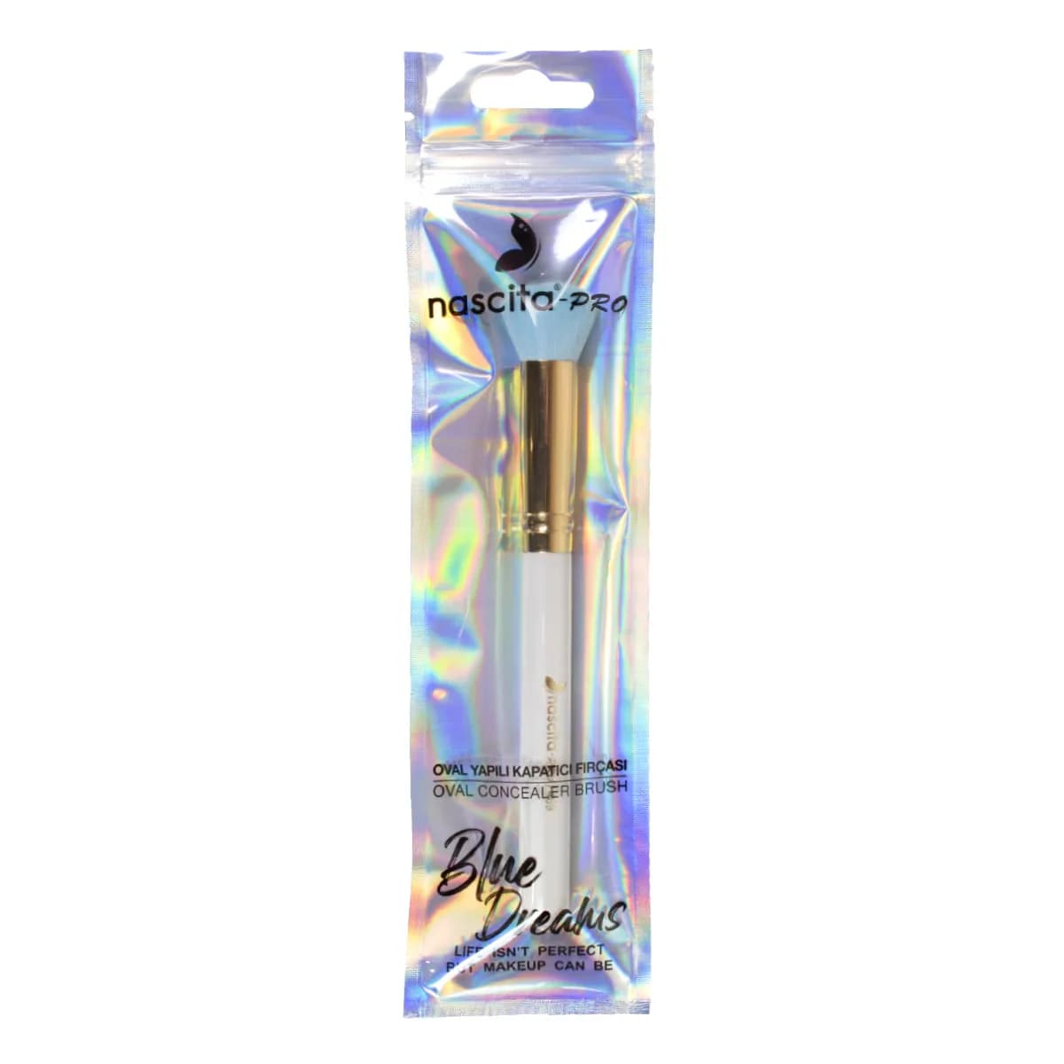 Nascita Blue Dreams Oval Concealer Pinsel für makellose Haut