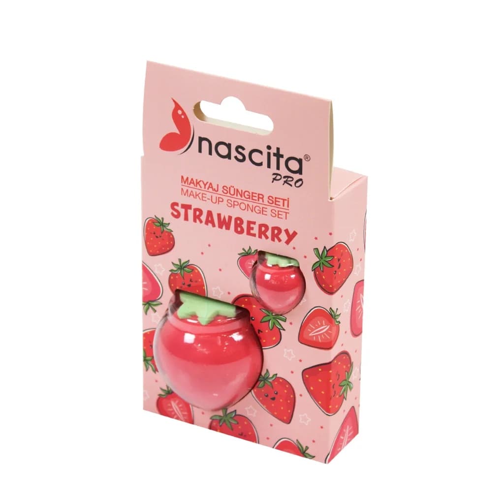 Nascita Make-up Schwamm Erdbeere - Makelloses Mischwerkzeug