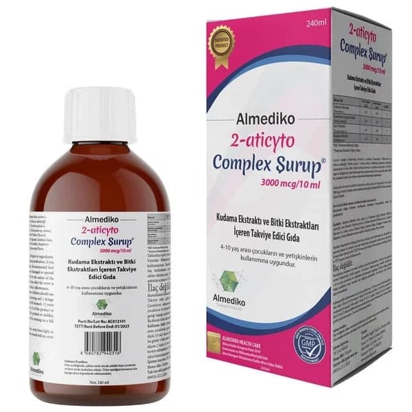 Almediko 2-Aticyto Komplex Sirup 240ml