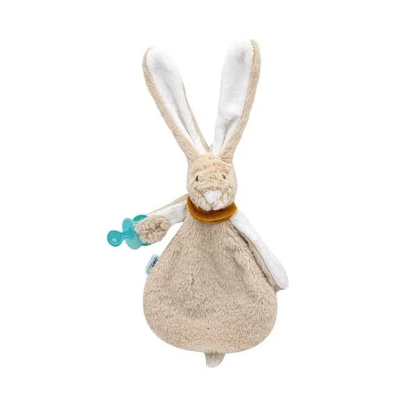 Babyjem Schlafbegleiter Hase & Schnullerhalter Spielzeug