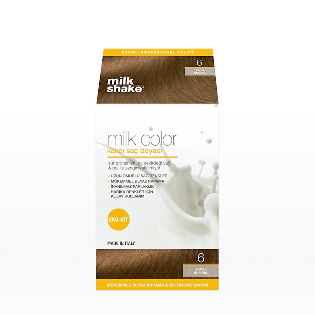Milchshake Dunkel Aschblond Permanente Haarfarbe Schaum Geschenk