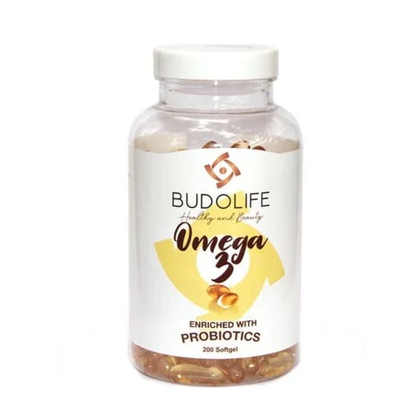 Budolife Omega 3 Probiotikum - 200 Kapseln