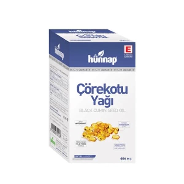 Hünnap Schwarzkümmelöl Kapseln