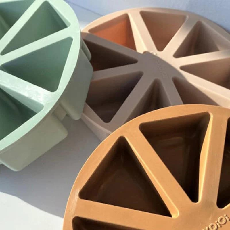 OiOi Slices Brauner Silikon Kuchenform