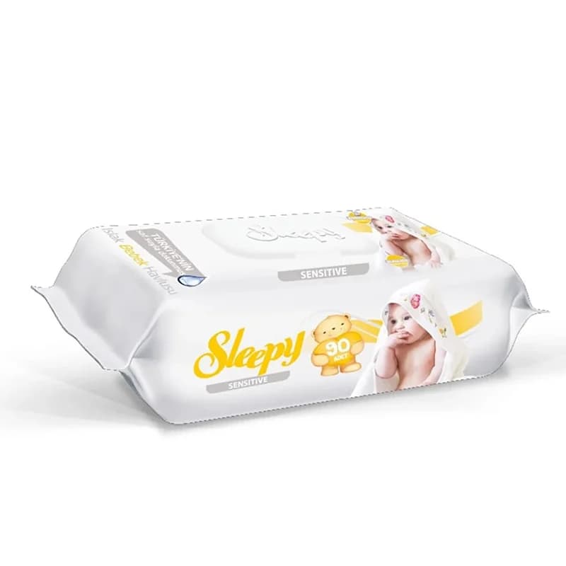 Schlafende Sensitive Babyfeuchttücher
