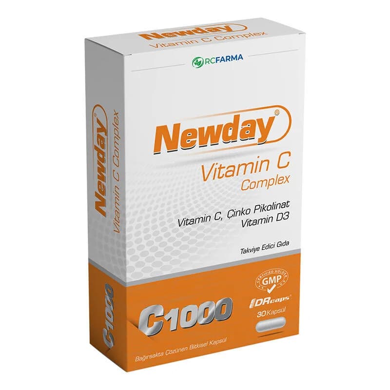 Newvit Newday Vitamin C Komplex - 30 Kapseln