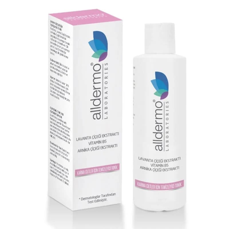Alldermo 200ml Reinigungstonikum für Mischhaut