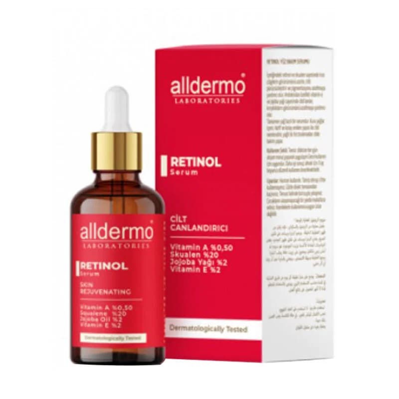 Alldermo Retinol Nachtserum - Anti-Aging 30 ml