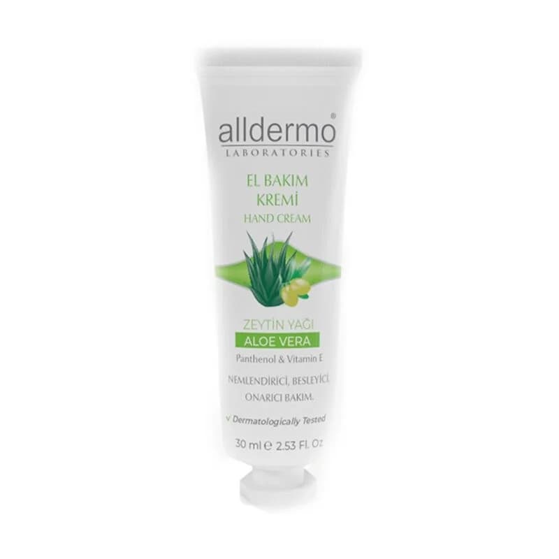Alldermo Olivenöl Aloe Vera Handcreme 30ml