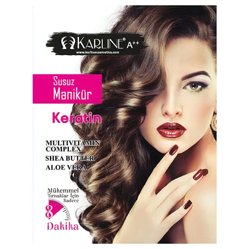Karline A++ Maniküre Set: Spa-Handschuhe, Nagelpflege &amp; Nagellackentferner