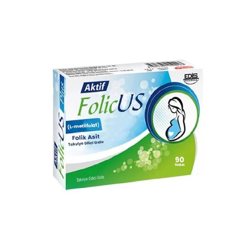 Aktives Folsäurepräparat - 90 Tabletten