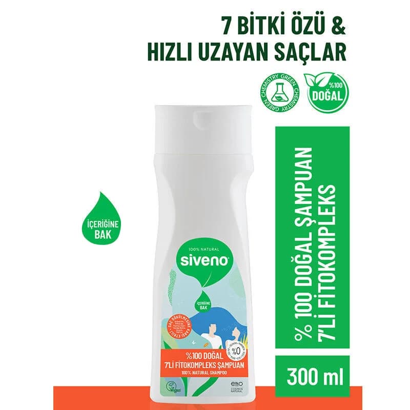 Siveno Natur 7-Complex Phytokomplex Shampoo 300ml