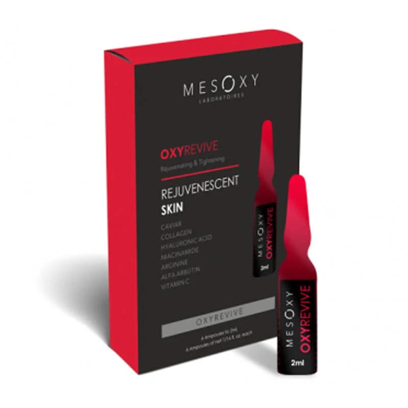 Mesoxy Oxyrevive Hyaluronsäure & Kollagen Serum 6x2ml
