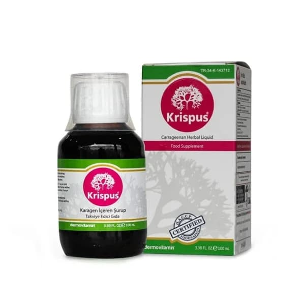 Krispus Carrageenan Kräuter Flüssigpräparat 100ml