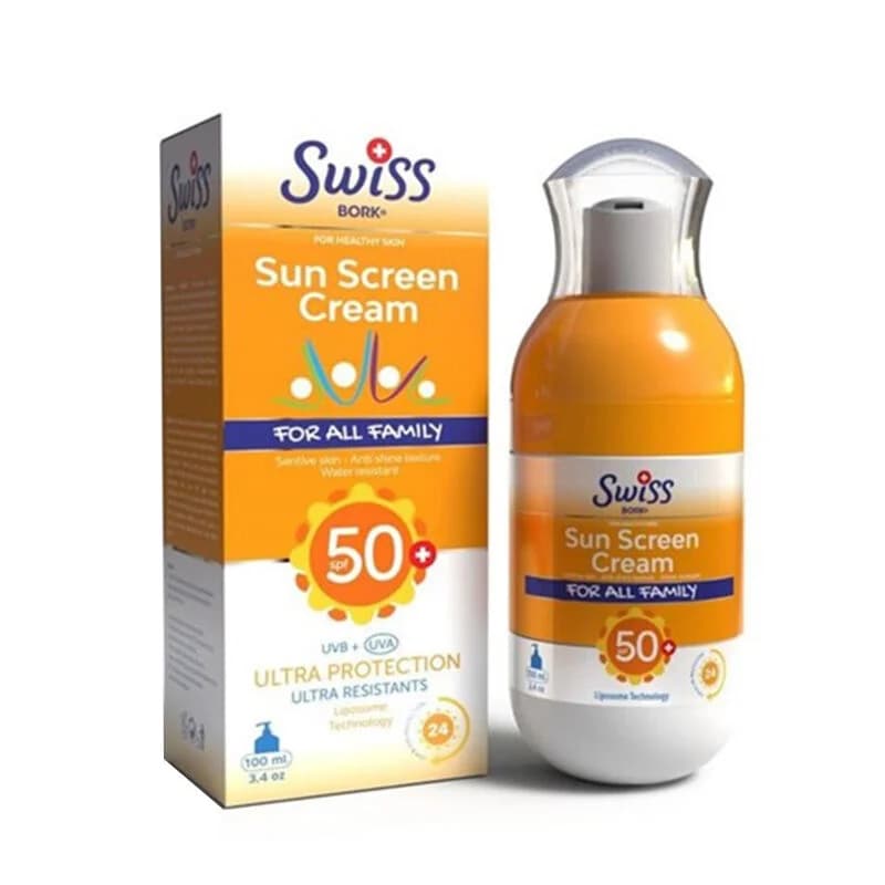 Swiss Bork SPF 50+ Anti-Fleck Sonnencreme 100 ml
