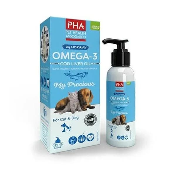 PHA Omega-3 Ergänzung für Katzen und Hunde - 100 ml