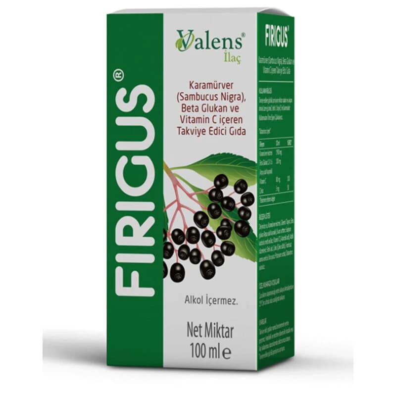 Firigus Beta-Glucan & Vitamin C Nahrungsergänzung, 100 ml