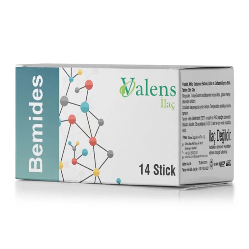 Valens Bemides 14 Sticks - Essentielles Vitaminpräparat