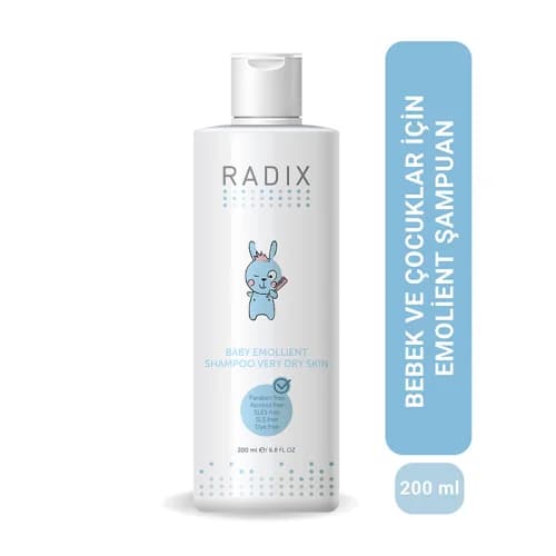 Radix Emolient Baby Shampoo 200ml