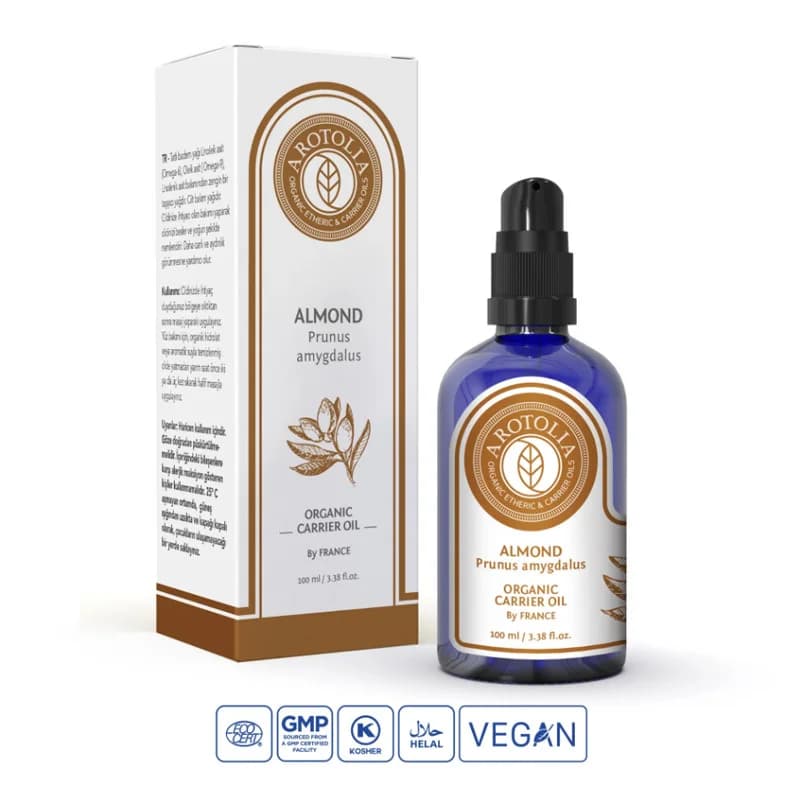 Arotolia Süßes Mandelöl 100ml - Nährend & Hydrierend