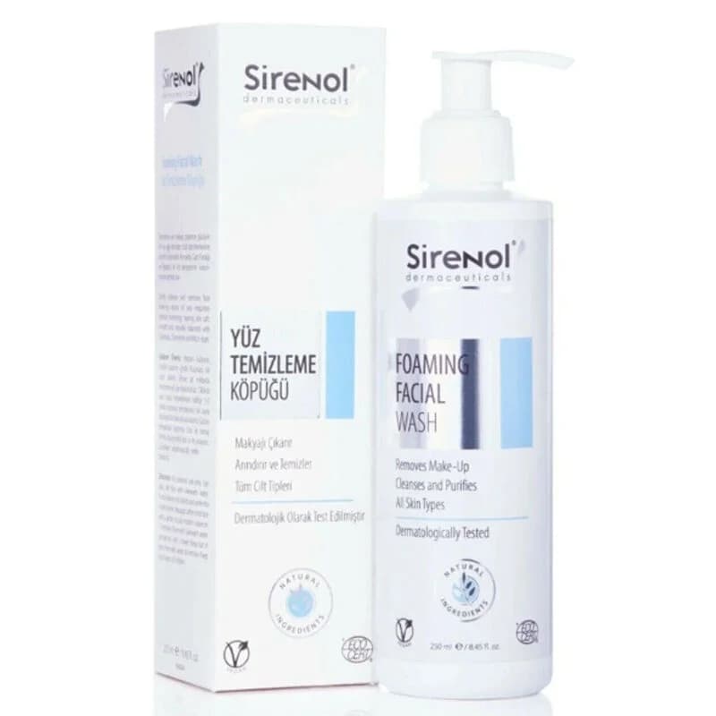 Sirenol Natürlicher Schäumender Gesichtsreiniger 250ml