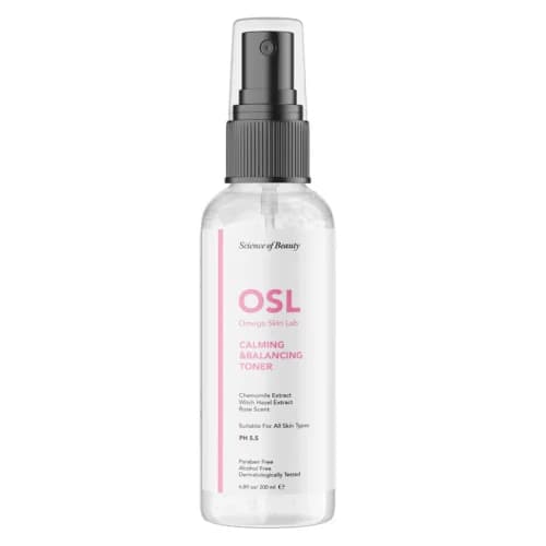 OSL Omega Skin Lab Beruhigender Ausgleichender Gesichtstoner 200ml