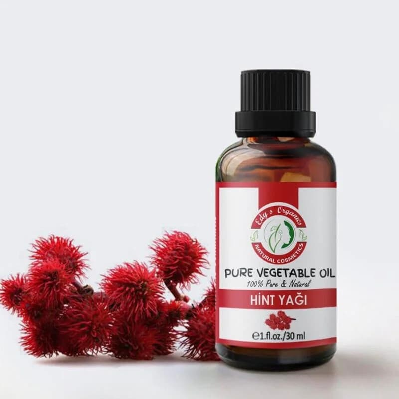Edys Organics 30ml Rizinusöl - Reiner &amp; Natürlicher Feuchtigkeitsspender