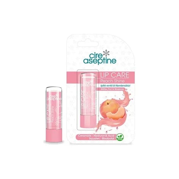 Cire Aseptine Pfirsichfarbende Lippenpflegecreme mit Jojoba & Sheabutter