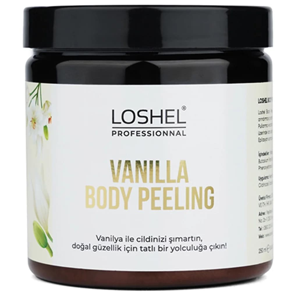 Loshel Vanille Körperpeeling 250ml