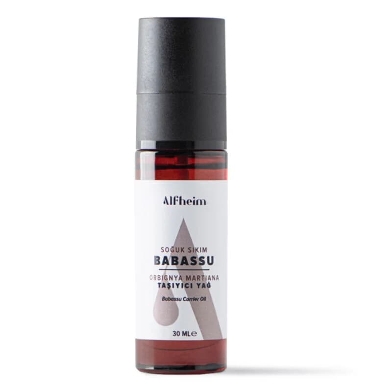 Alfheim Babassu Trägeröl 30ml - Natürlicher Feuchtigkeitsspender & Hautpflege