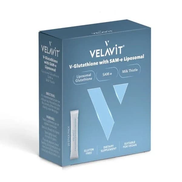 Velavit V-Glutathione & SAM-e Liposomal 30 Sachets