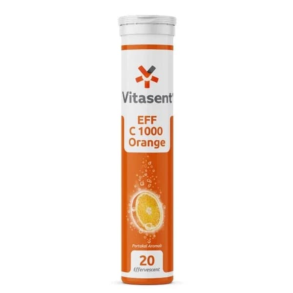 Vitasent EFF C 100 Vitamin C Brausetabletten 20 Stück