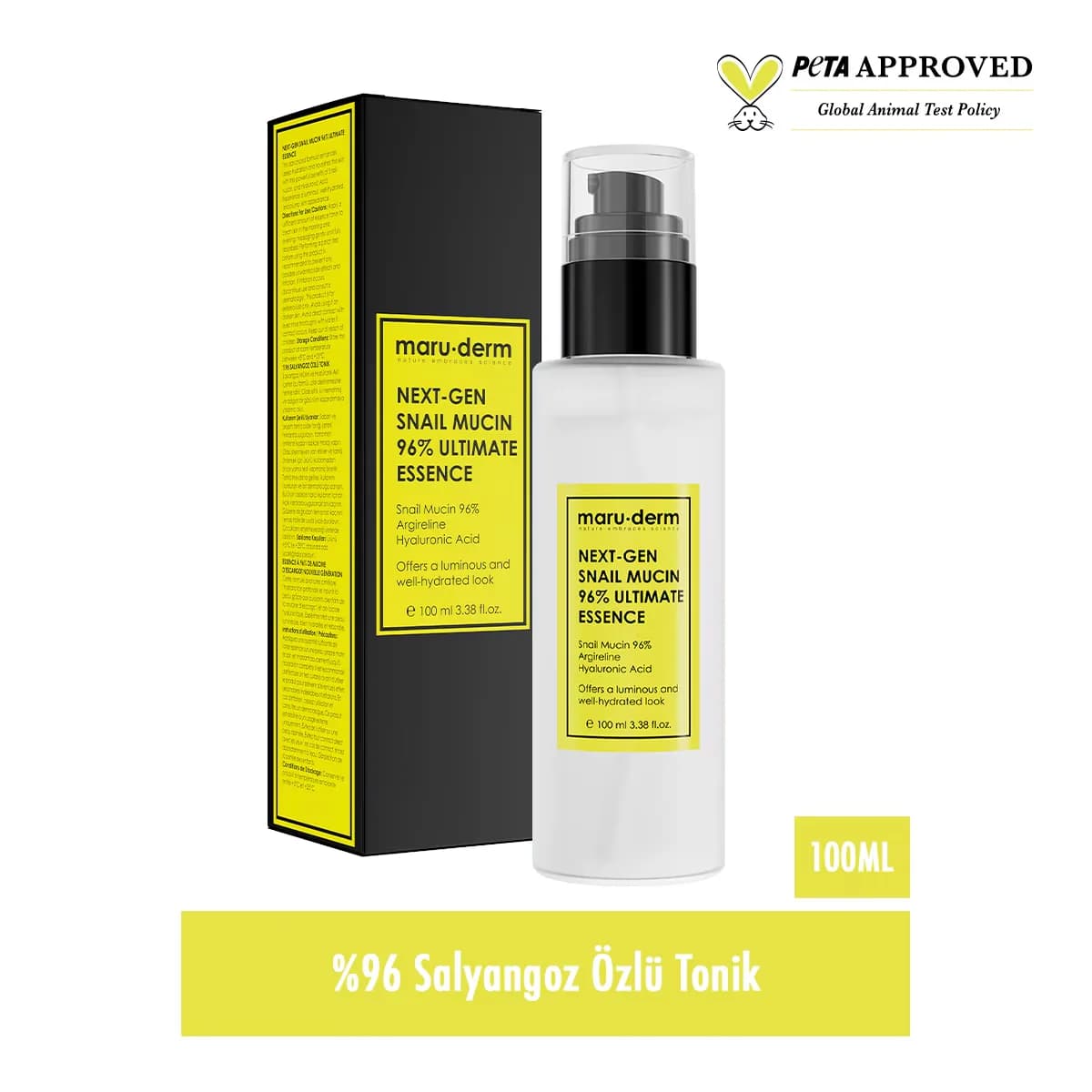 Maruderm Schneckenextrakt Essenz Toner 100ml