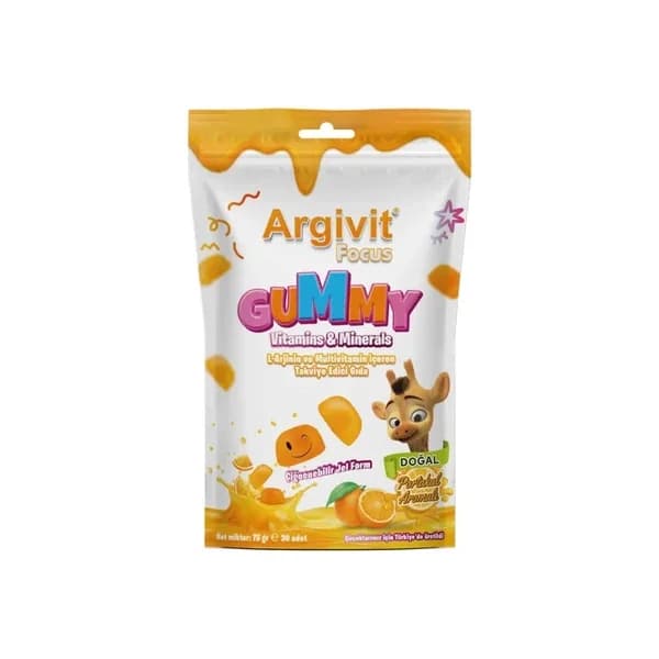Argivit Focus Kids Gummis - Immun- und Wachstumsunterstützung 30 Stück