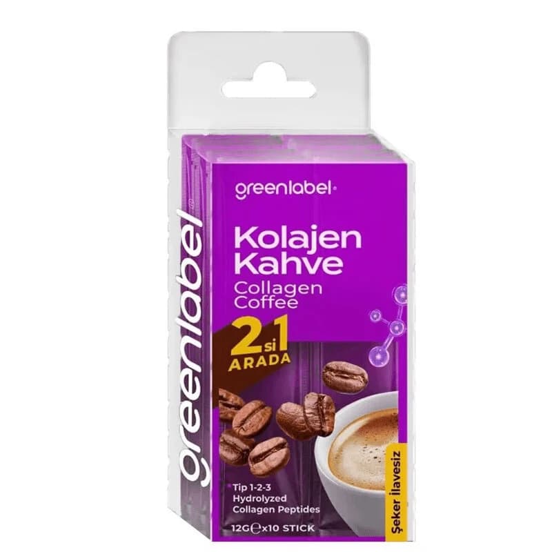 Greenlabel Collagen Kaffee Sticks - 12g