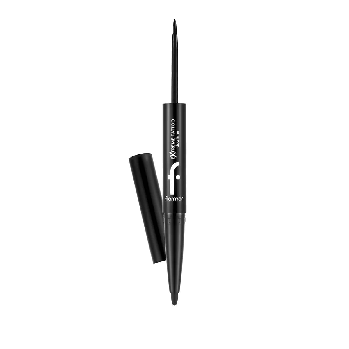 Flormar Extreme Tattoo Duo 2-in-1 Eyeliner & Gelstift - Schwarz