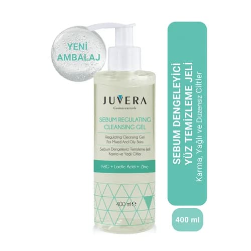 Juvera Sebum Control Reinigungs-Gel 400ml