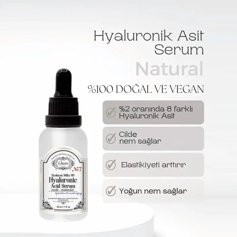 Rosece 8D Hyaluronsäure Serum 30ml