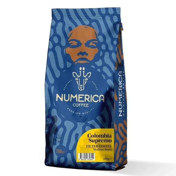Numerica 100% Arabica Single Colombia Filterkaffee 250g