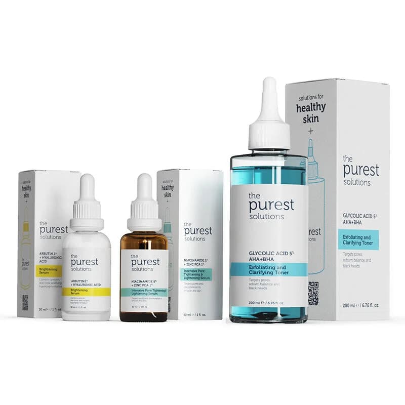Intensivpflege-Set für unebene Haut von The Purest Solutions