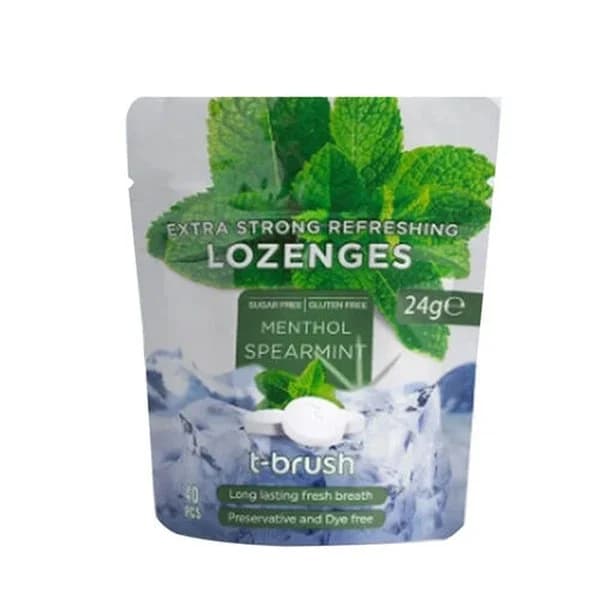 T-Brush Eukalyptus Minze Erfrischungsbonbons - 40 Stück