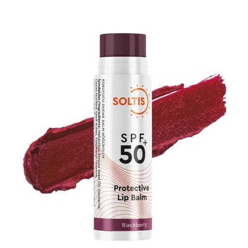 Soltis SPF50+ Schwarzbeere Tönende Lippenfeuchtigkeit 5g