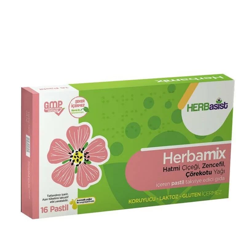 Herbasist Herbamix Kräuterbonbons - Halsschmerzlinderung 16 Stück