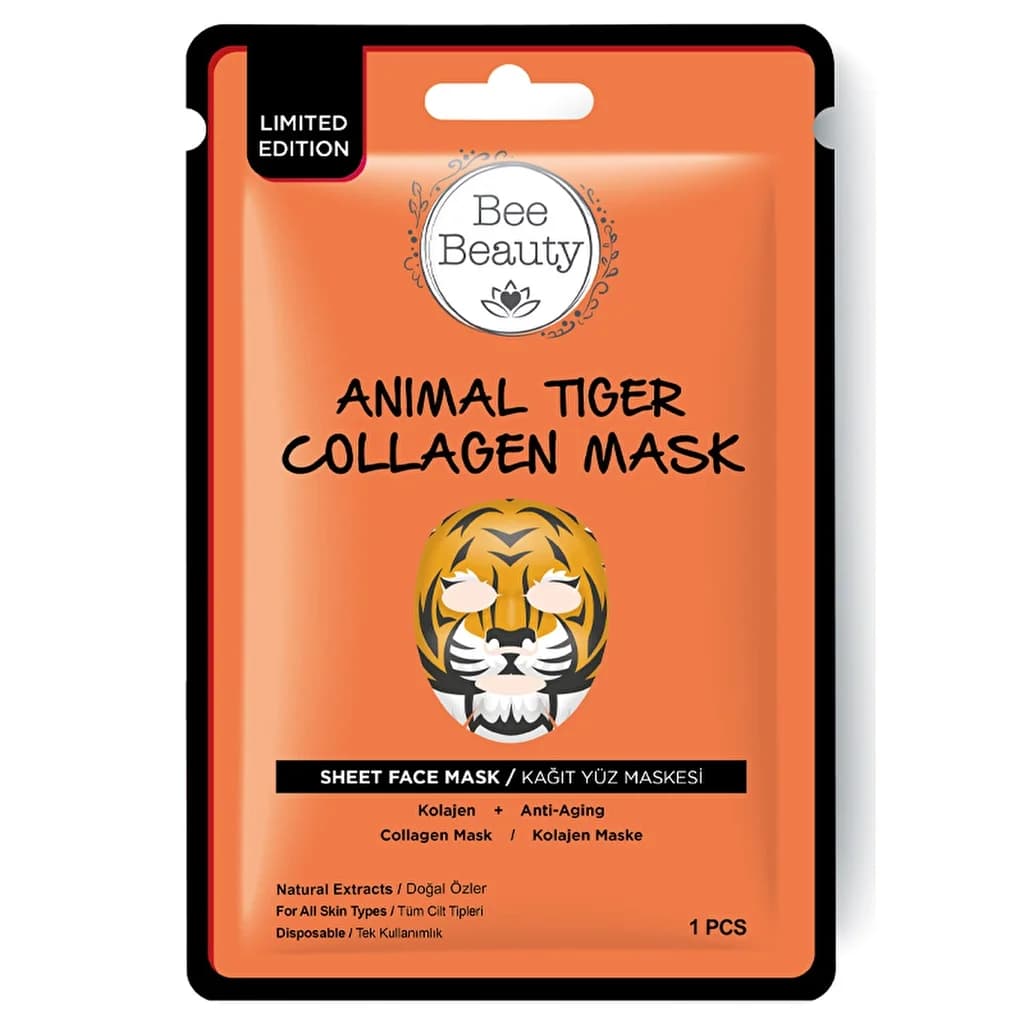Bee Beauty Tiger Papiermaske 25g