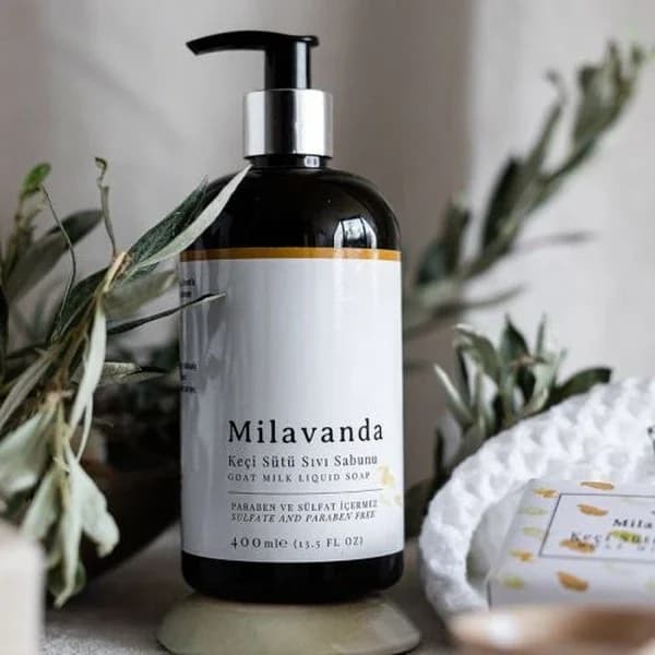 Milavanda Ziegenmilch Flüssigseife 400ml